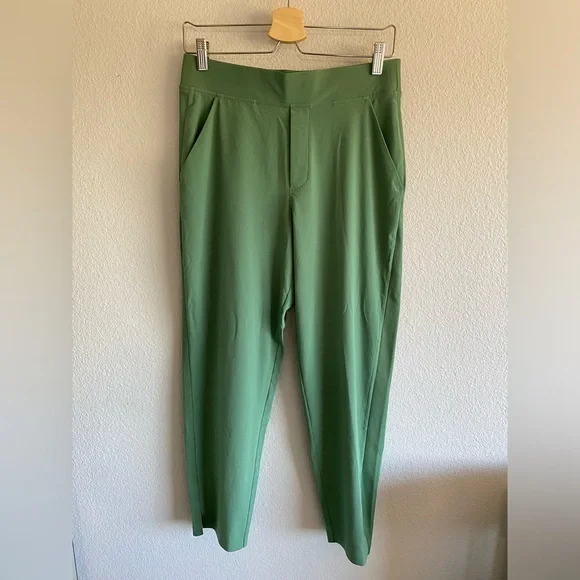 Athleta Brooklyn Green Ankle Pants - Picture 2 of 12